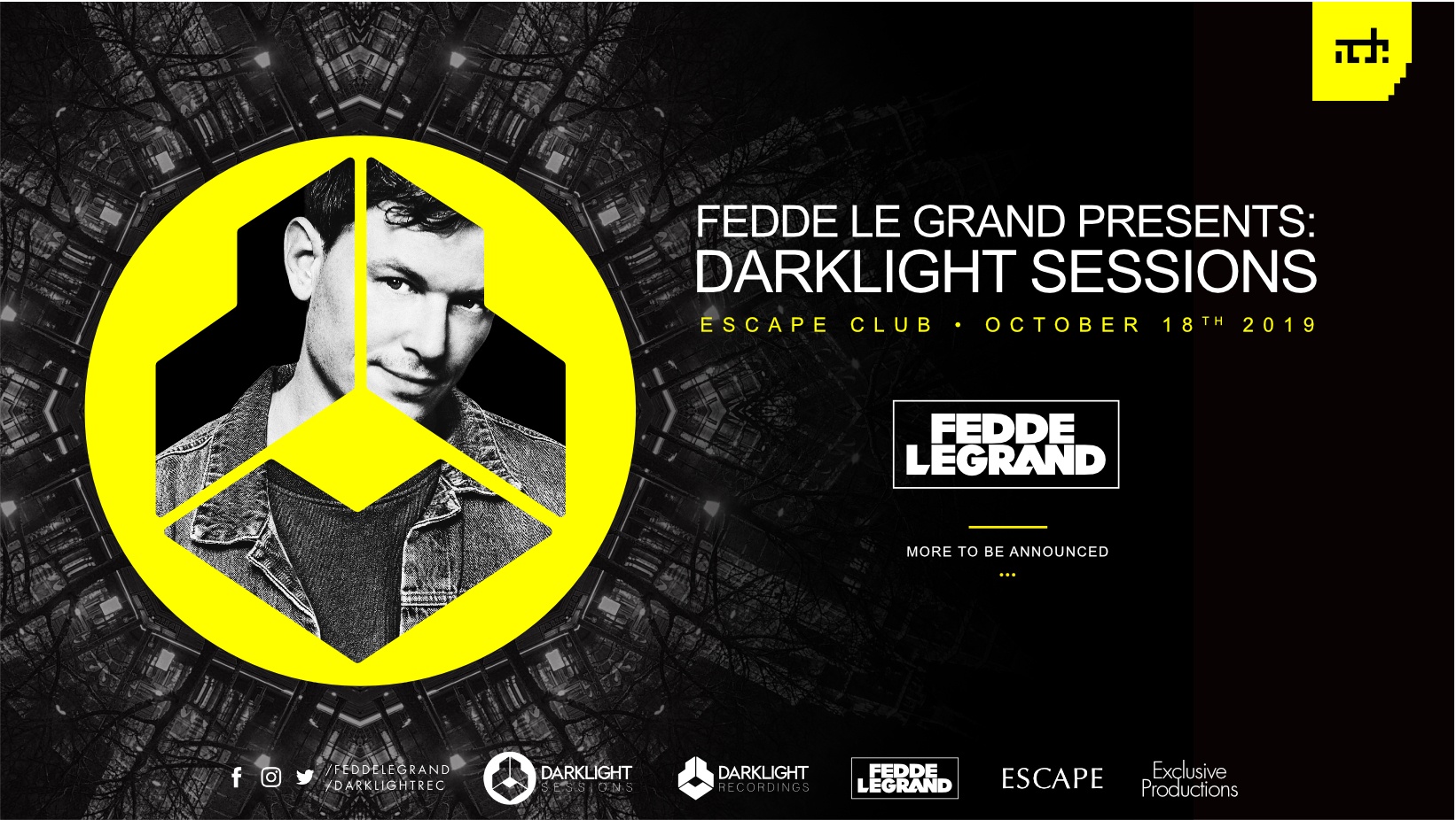 ADE | DARKLIGHT SESSIONS BY FEDDE LE GRAND | TICKETS NOW ON SALE
