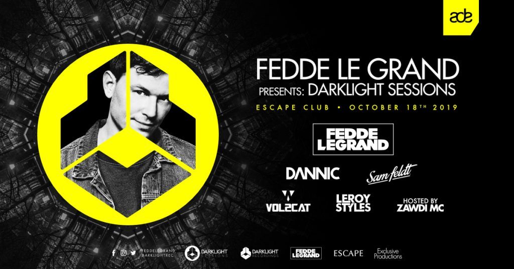 ADE | DARKLIGHT SESSIONS BY FEDDE LE GRAND | OFFICIAL LINE-UP ANNOUNCEMENT