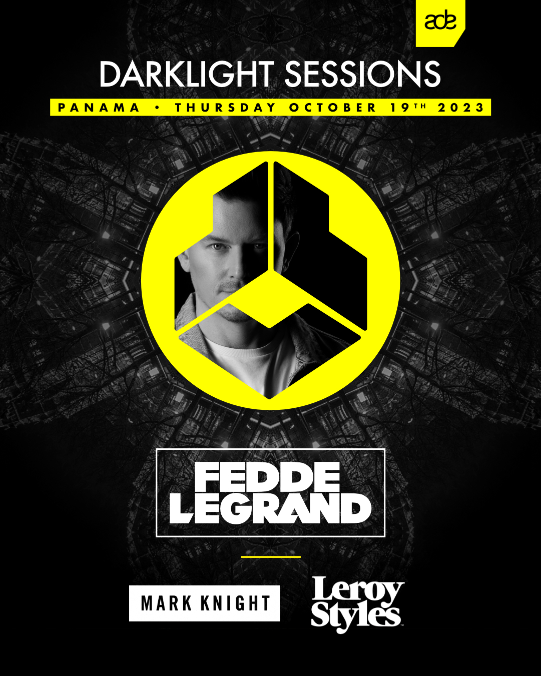 ADE | DARKLIGHT SESSIONS BY FEDDE LE GRAND | OFFICIAL LINE-UP ANNOUNCEMENT